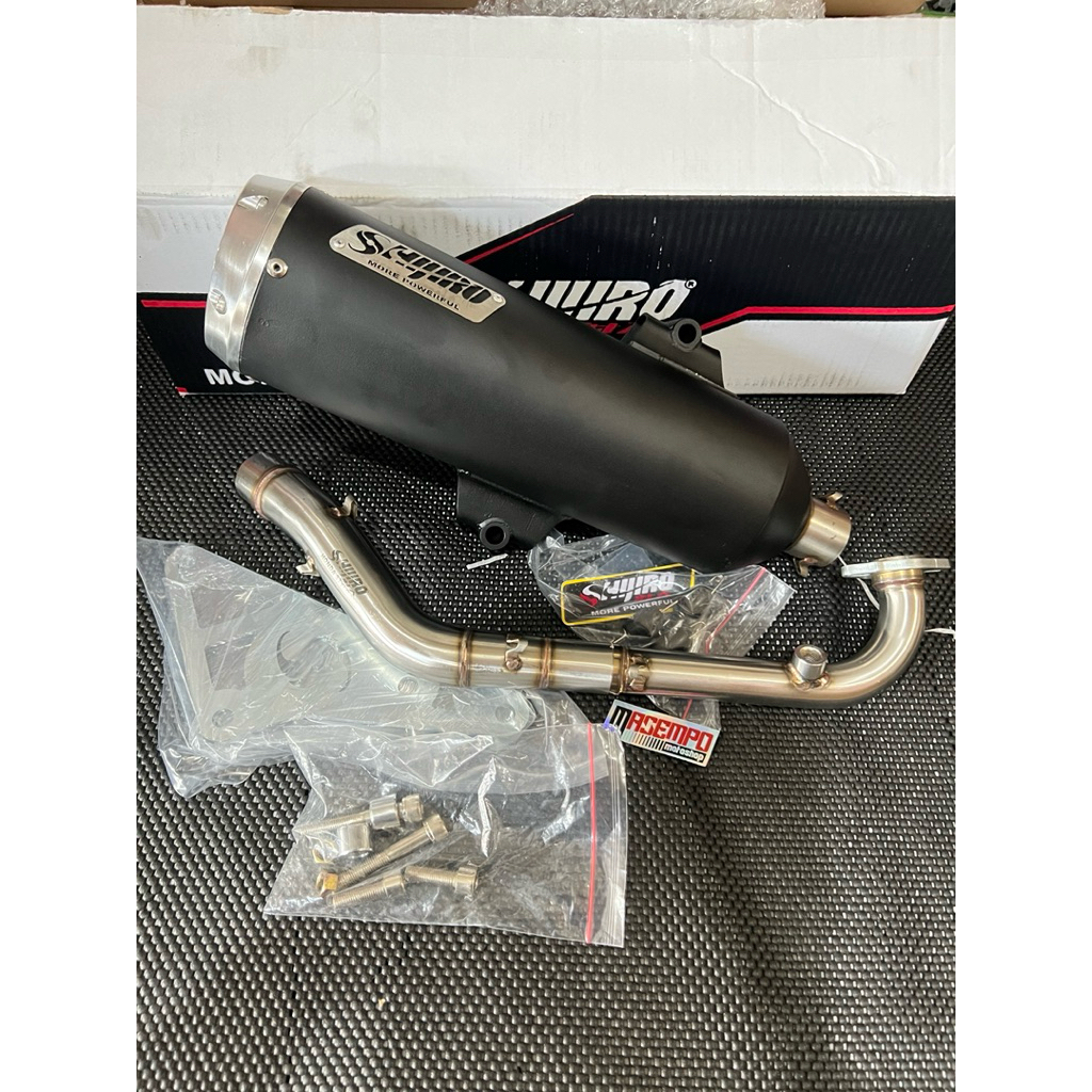 KNALPOT VESPA MATIC SHIJIRO CITY RUNNER