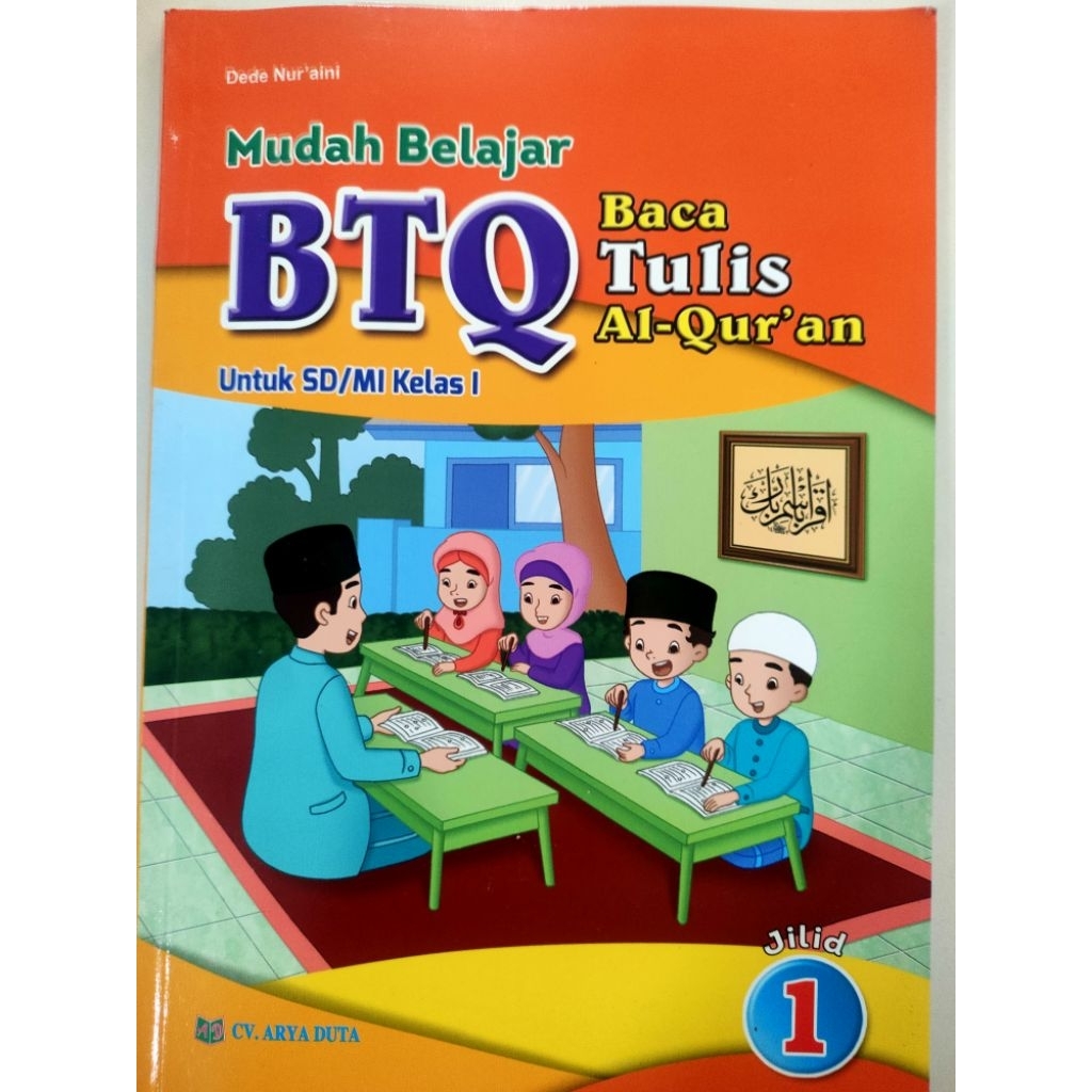 buku BTQ baca tulis al qur'an