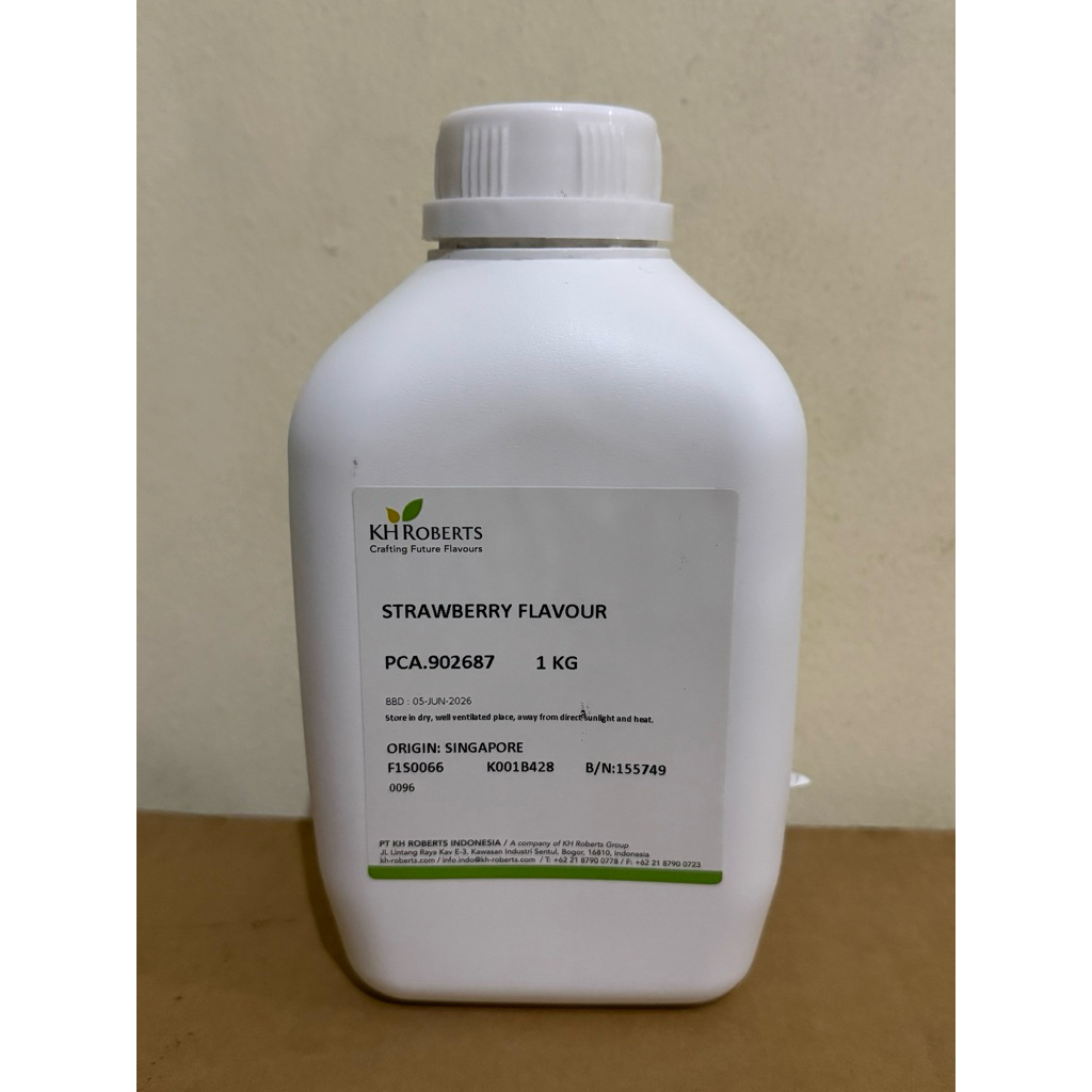 KH Roberts Strawberry Flavour PCA.902687 1Kg