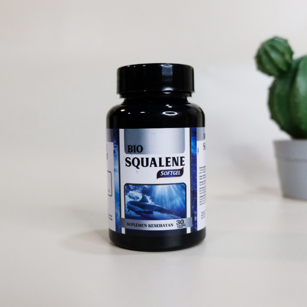 Bio Squalene Original Minyak Ikan Omega 3 6 9 Bpom Halal Mui - Minyak Ikan Untuk Anak Minyak Ikan Un