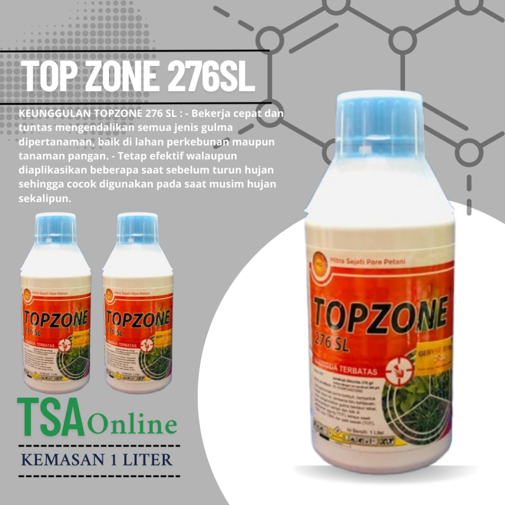 Herbisida TOPZONE 276 SL 1liter original
