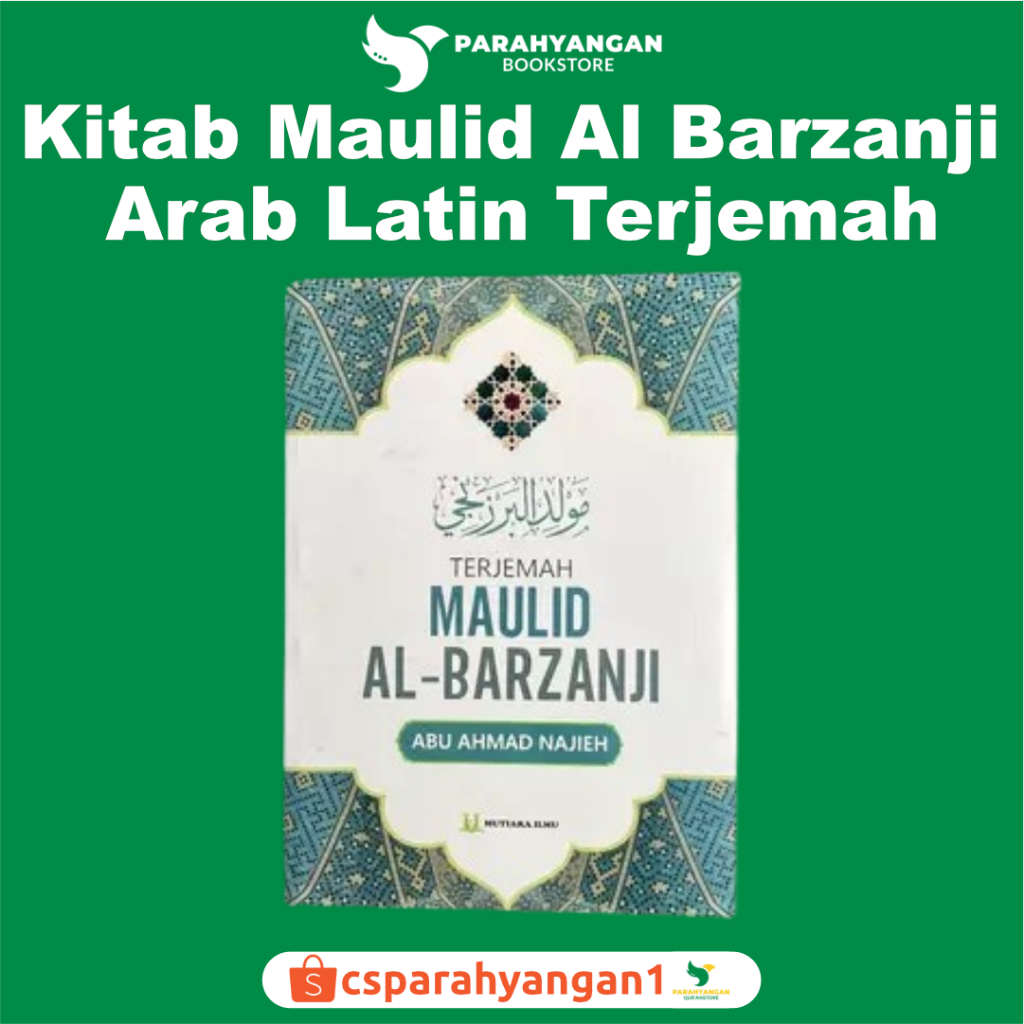 Kitab Maulid Al Barzanji Arab Latin Terjemah ( Mutiara Ilmu ) Maulid Nabi Barjanji Berzanji Barjanzi