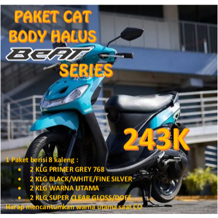 Paket Cat Body Halus Motor Beat / Sapporo Spray