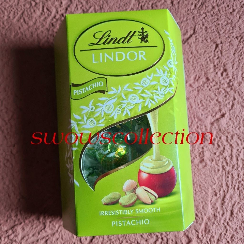 LINDT LINDOR PISTACHIO CHOCOLATE COKLAT COKELAT
