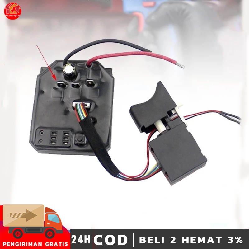 Saklar Modul Impact Wrench JLD Esc Speed Controller Impact Wrench Drill Brushless JLD Switch