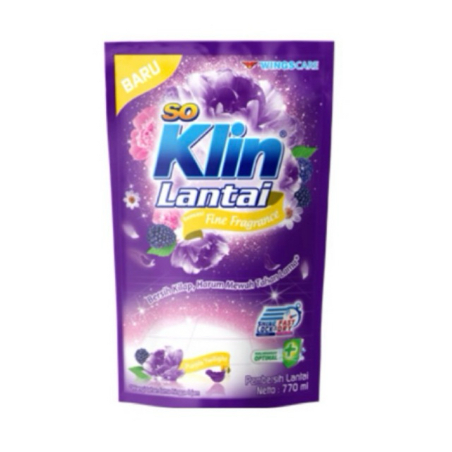 SoKlin Lantai Fine Fragrance Pembersih Lantai 770ml