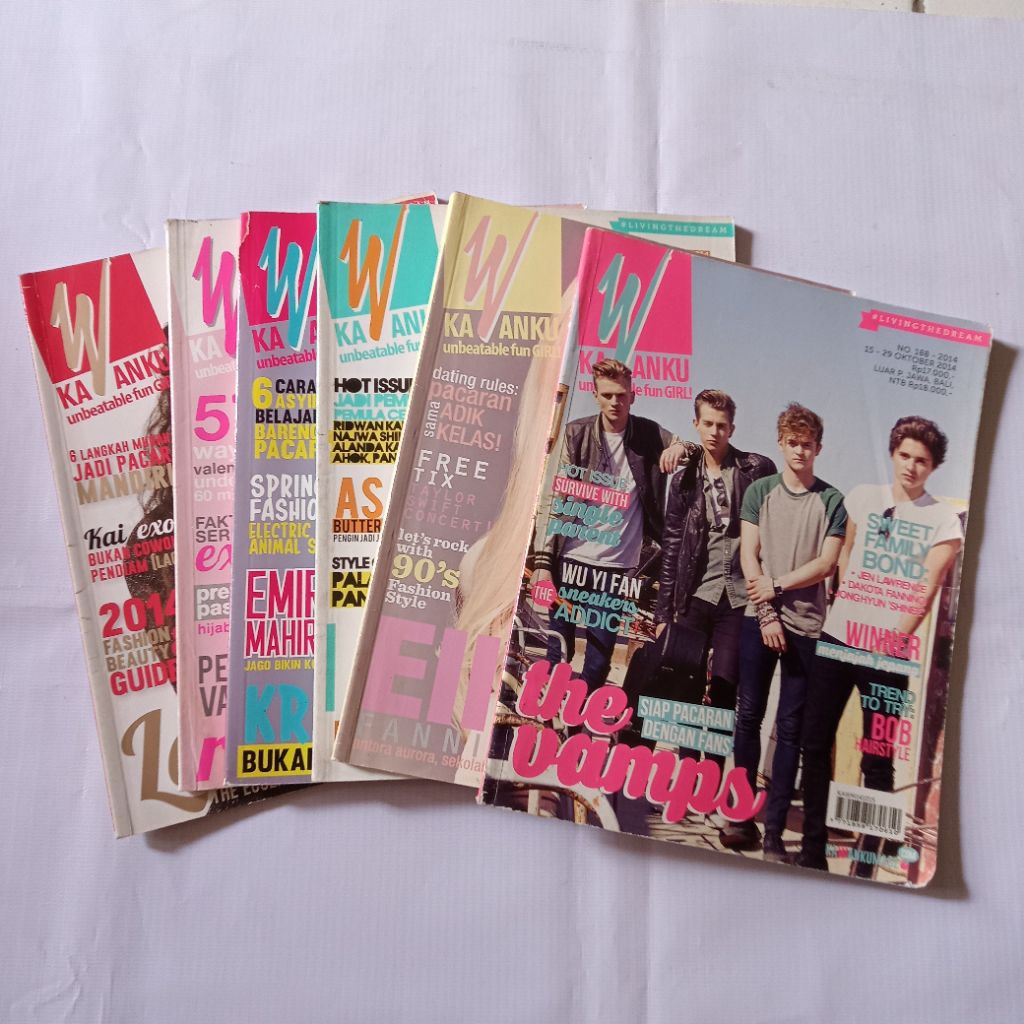 MAJALAH KAWANKU UNBEATABLE FUN GIRL TAHUN 2014(CABUTAN)