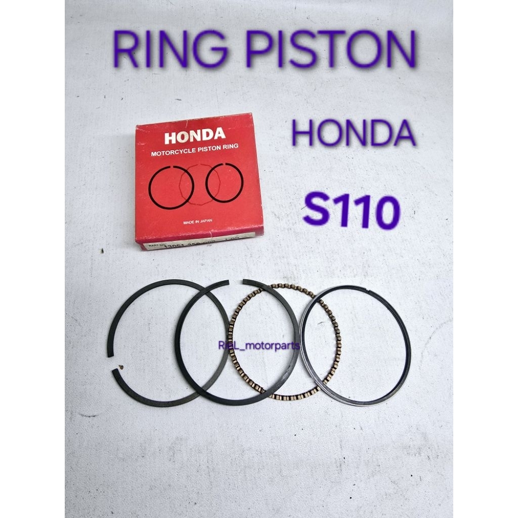 50 Ring Piston (tw) S110 / HONDA S 110 seher