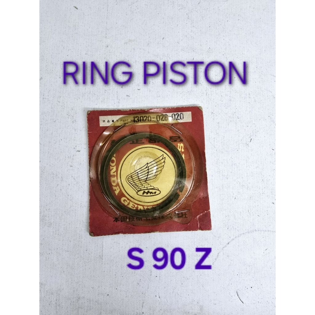 Ring Piston S90Z / HONDA S 90 Z seher