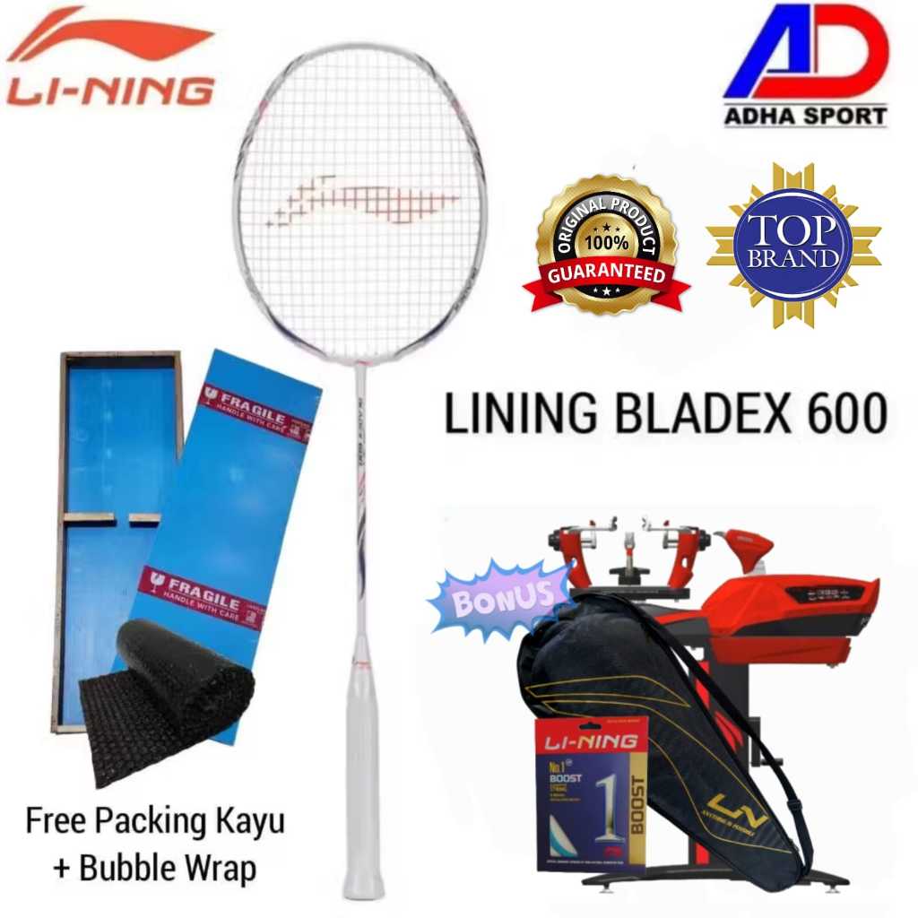 Raket Badminton Lining BladeX 600 4U / 5U Raket Bulutangkis Original ADHASPORTSTORE