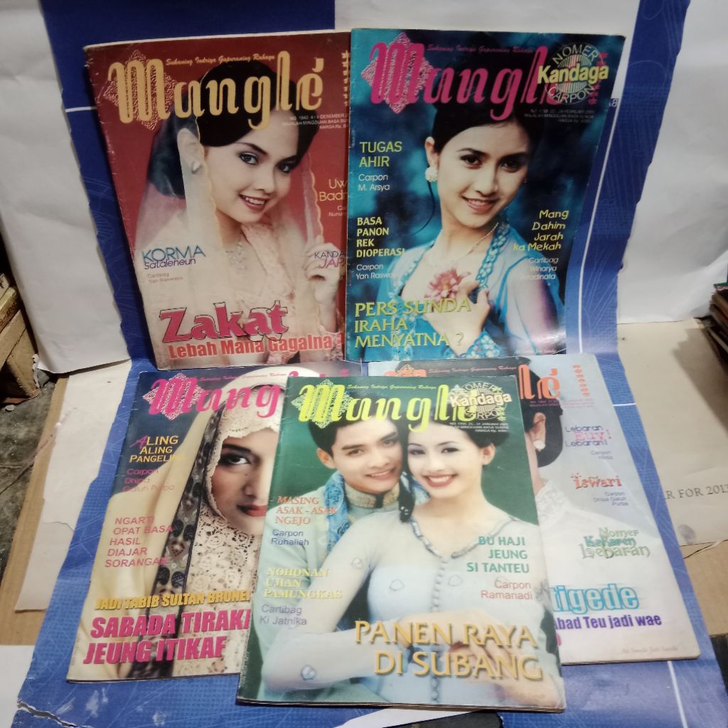 MAJALAH MANGLE MAJALAH BAHASA SUNDA