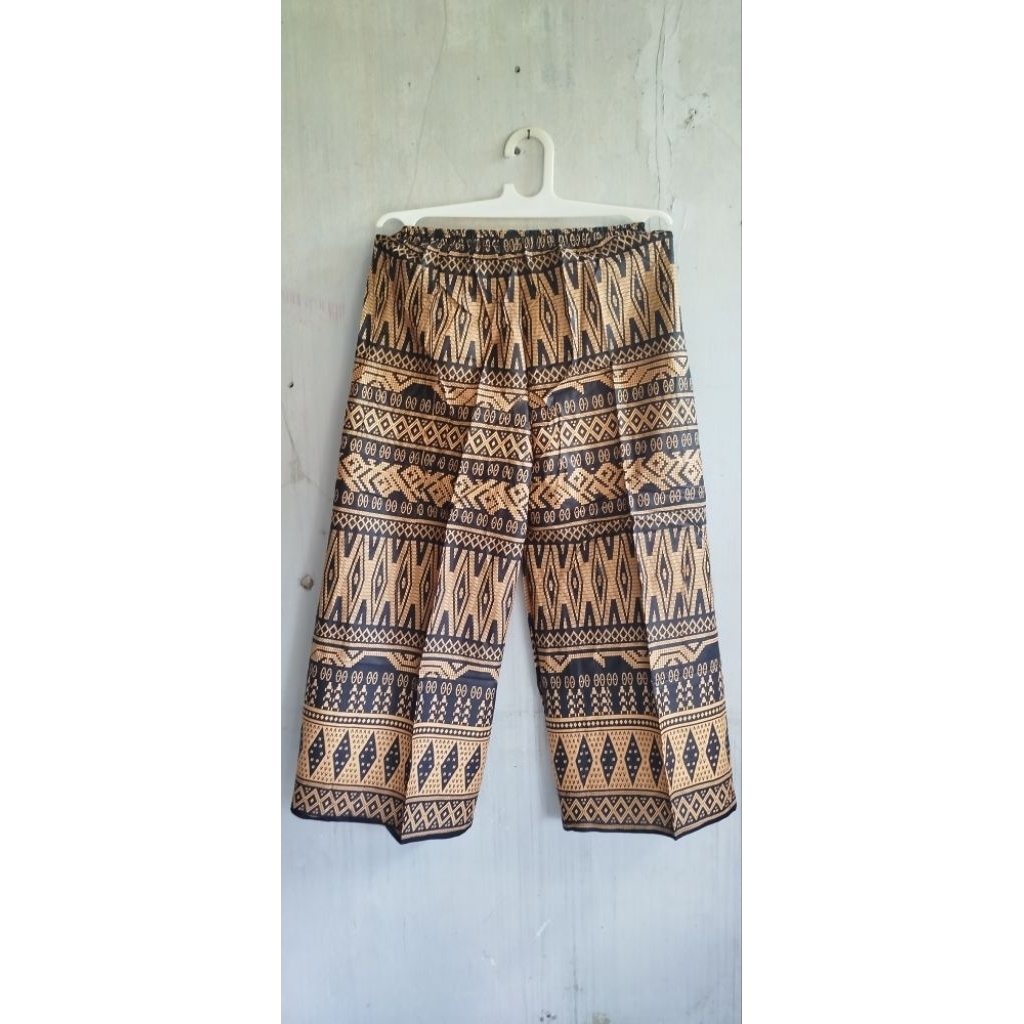 CELANA KULOT JUMBO MOTIF SONGKET TERLARIS TERMURAH OLEH-OLEH JOGJA