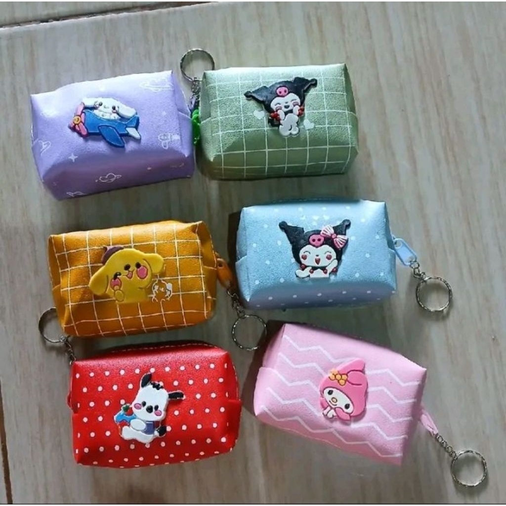 Dompet Koin Resleting Karakter Anak