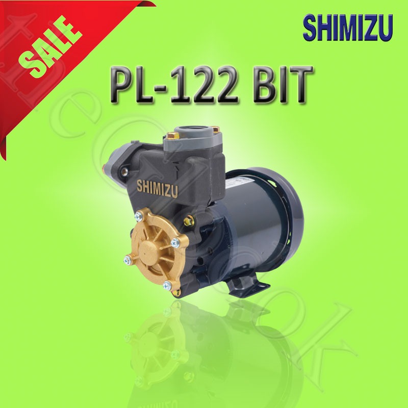 shimizu Pompa Air sumur dangkal pl 122bit 122 bit pl122bit manual pl122