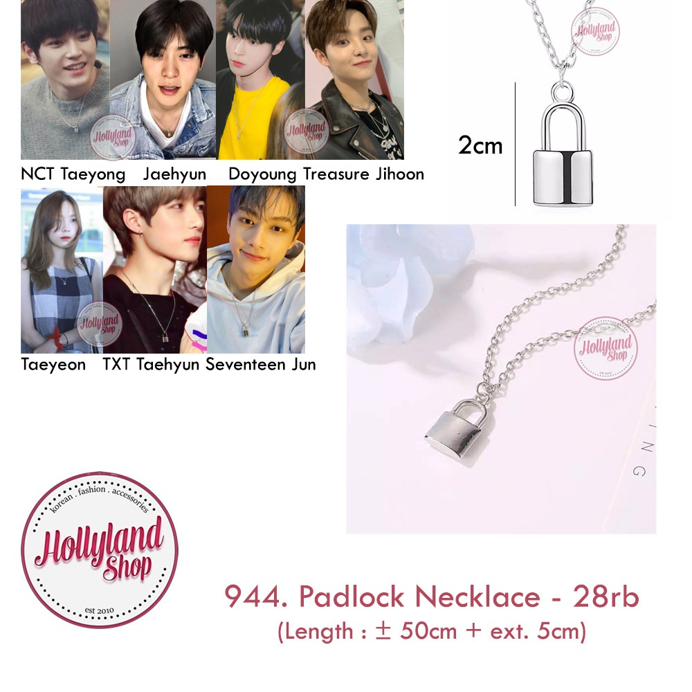 Necklace (928 - 952) Kalung Rantai BTS EXO Treasure Haruto NCT Rose Taeyong Lisa True Beauty Unoffic