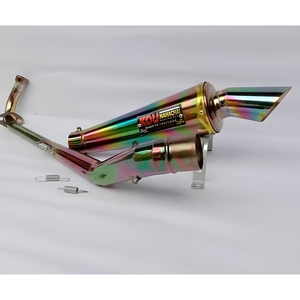 knalpot KOU bunglon kidal kiri Supra x VegaZR Jupiter Shogun smash Revo karisma Blade Supra125