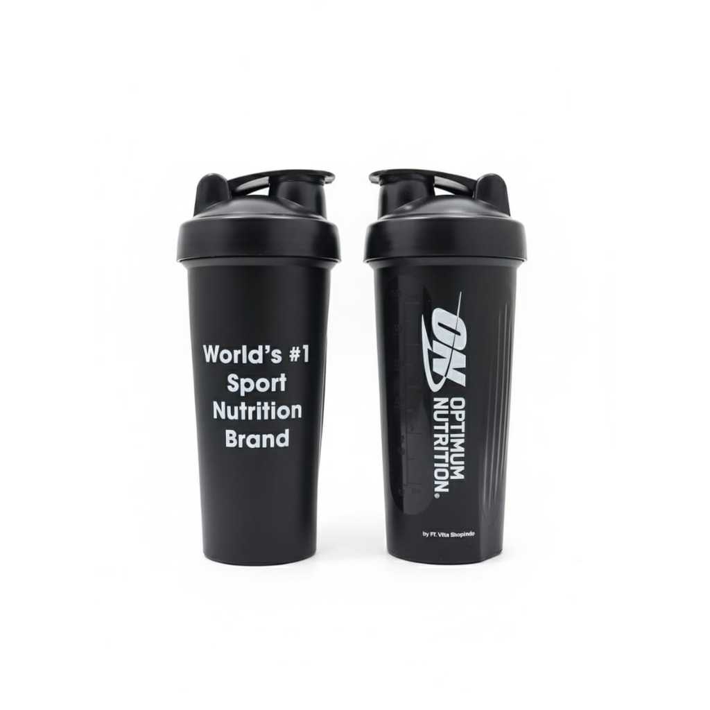 Shaker ON 700 ml Optimum Nutrition Whey Gold Standard Isolate Hydrowhey Casein Serious Mass Pro Gain