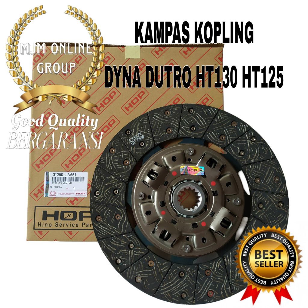 Plat kopling Kampas kopling Ht125 Ht130 125ht 130ht Dyna Dutro