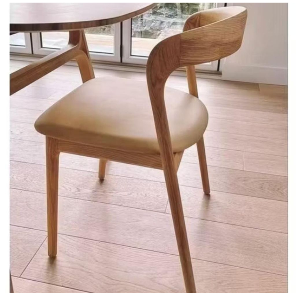 Kursi Makan Sendok Minimalis Kayu Jati