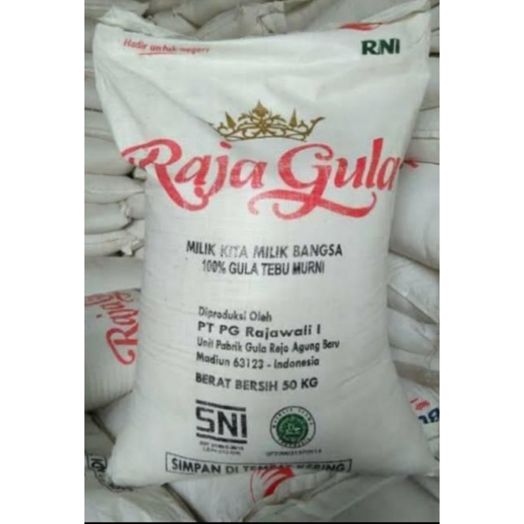 Raja gula ASLI gula pasir 50 kg gula pasir kuning bal an