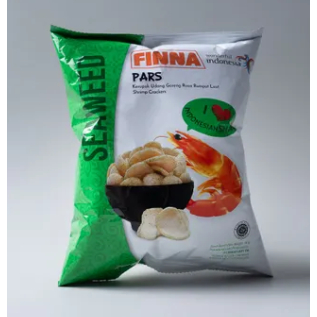 

FINNA PARS Kerupuk Udang Goreng Rumput Laut 40gr / Pars Seaweed