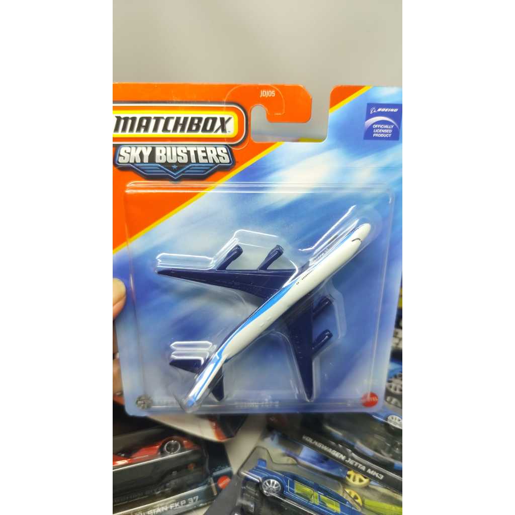 Matchbox Skybusters - Boeing 747-8 - Diecast Pesawat Boeing 747