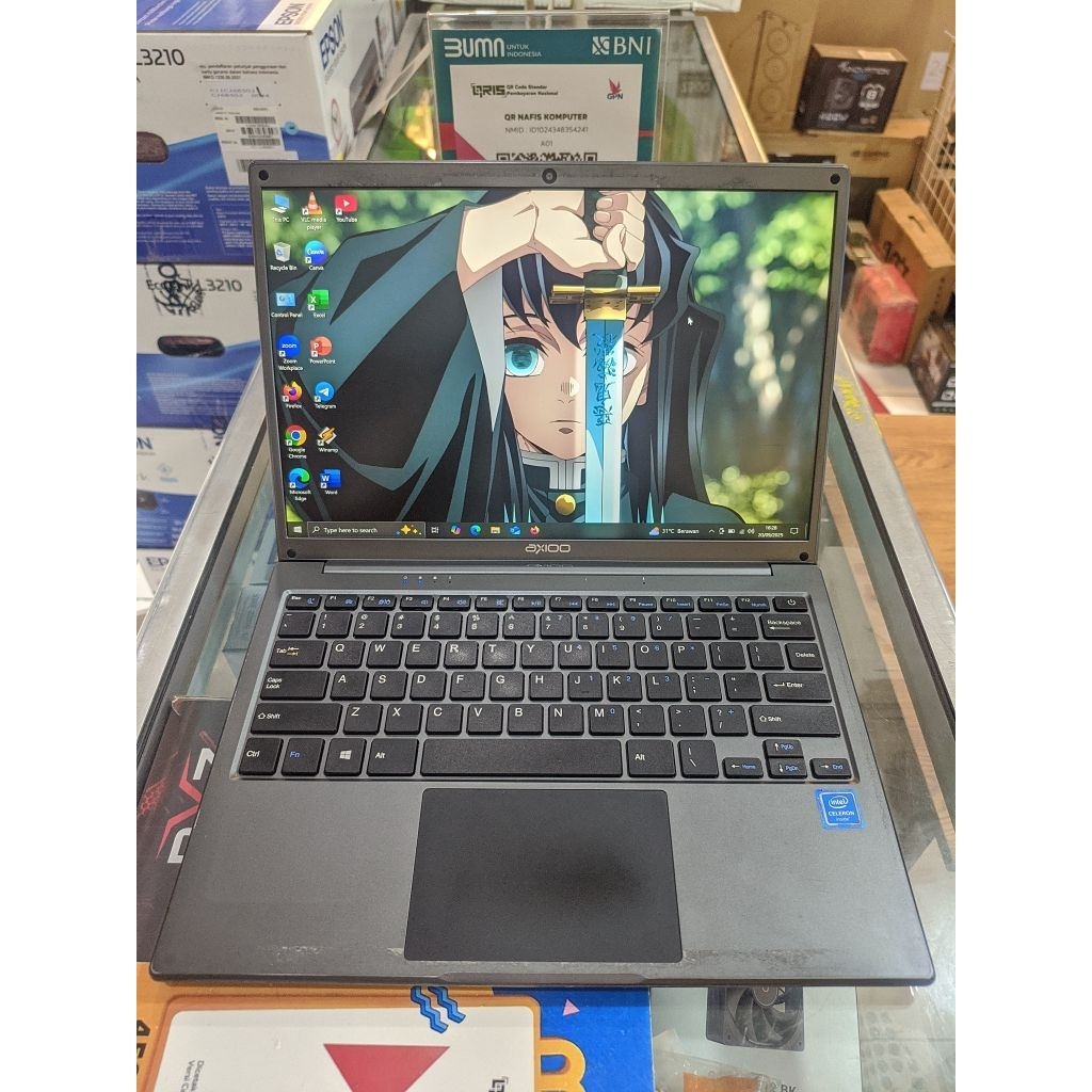 Laptop Bekas Murah Axioo Mybook 14f Layar 2k IPS / Ram 6gb