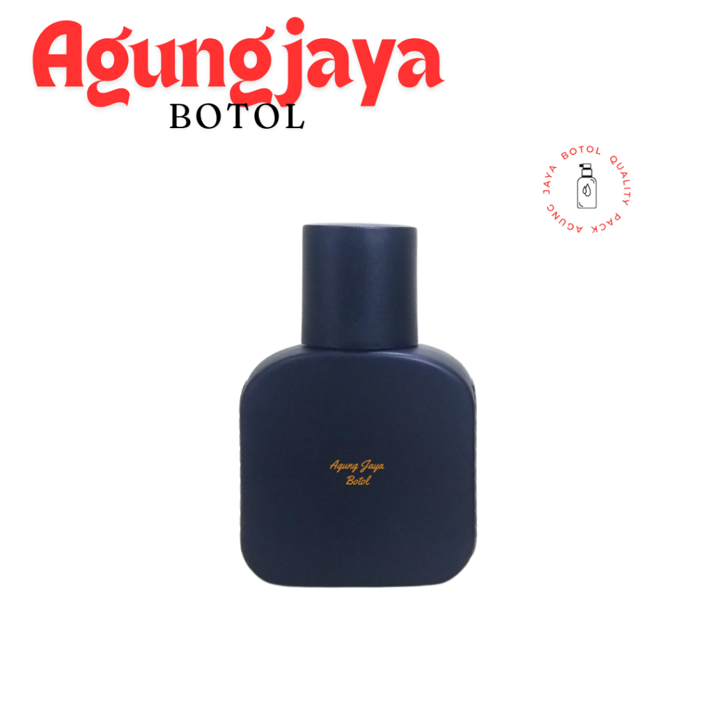 Botol Parfum Lacoste 50 Ml / Botol Parfum 50 Ml Hitam /Botol Parfum Kota k/Botol Parfum Hitam / Boto