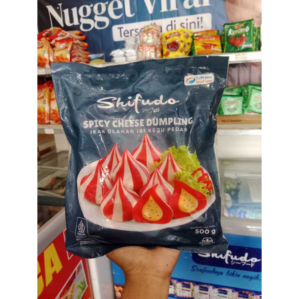 

SHIFUDO SPICY CHEESE DUMPLING 500gr