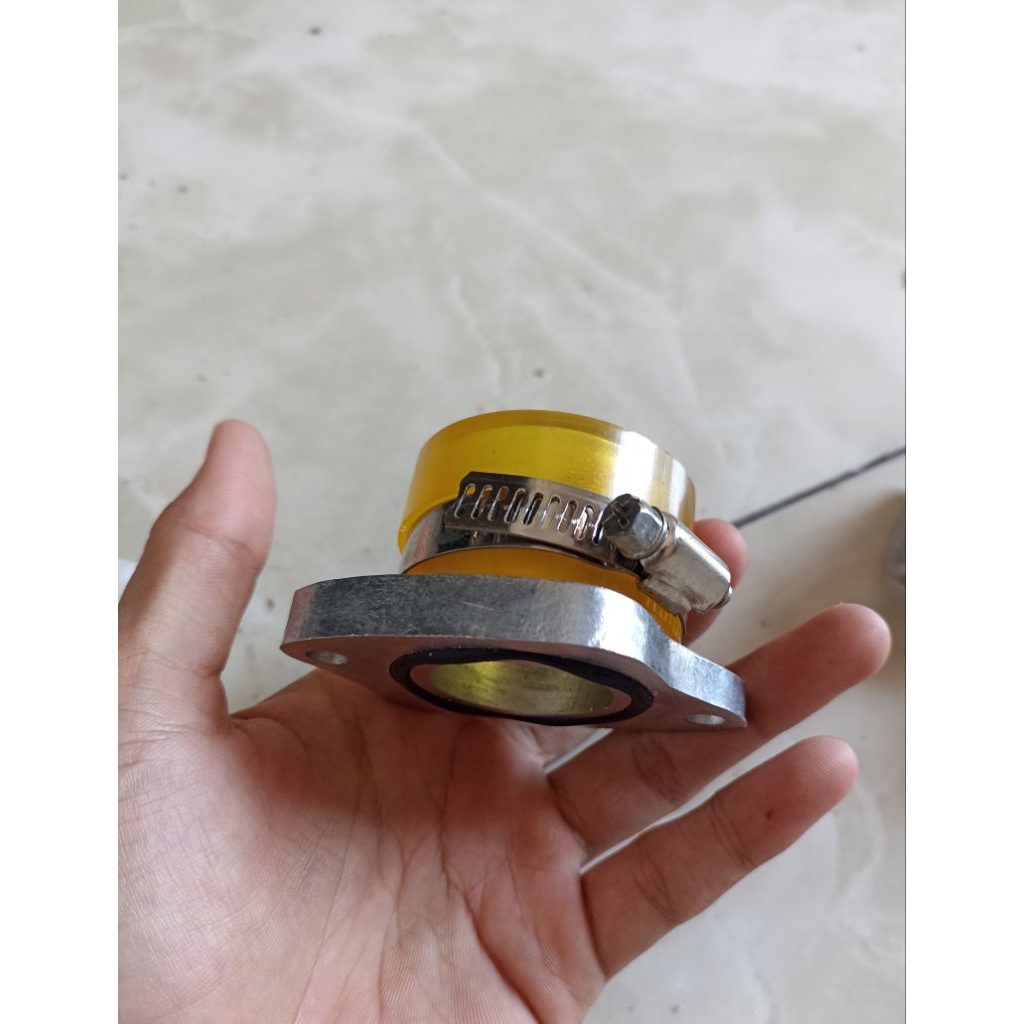 Karburator PE28 PE30 Racing Lengkap + Intake Manifold & Klem