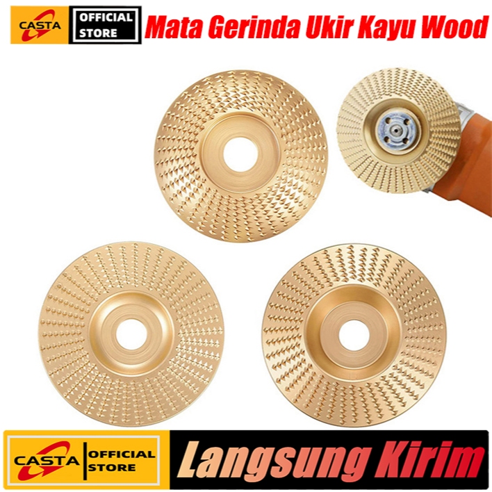 CASTA Mata Gerinda Ukir Kayu, Mata Gerinda Potong Kayu, Mata Gerinda Amplas Kayu, Gerinda Serut Kayu