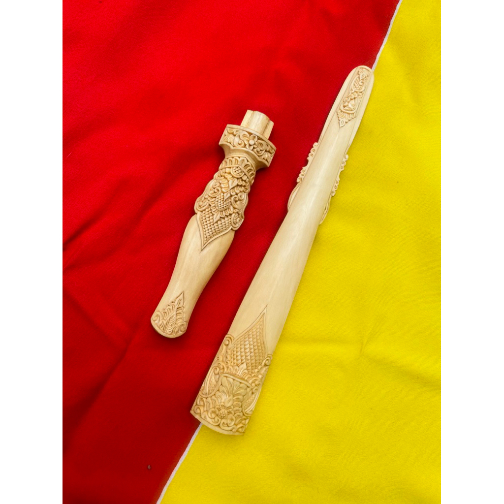 contoh pesanan konsumen keterangan ada dideskripsi | warangka tombak pusaka | warangka keris | deder