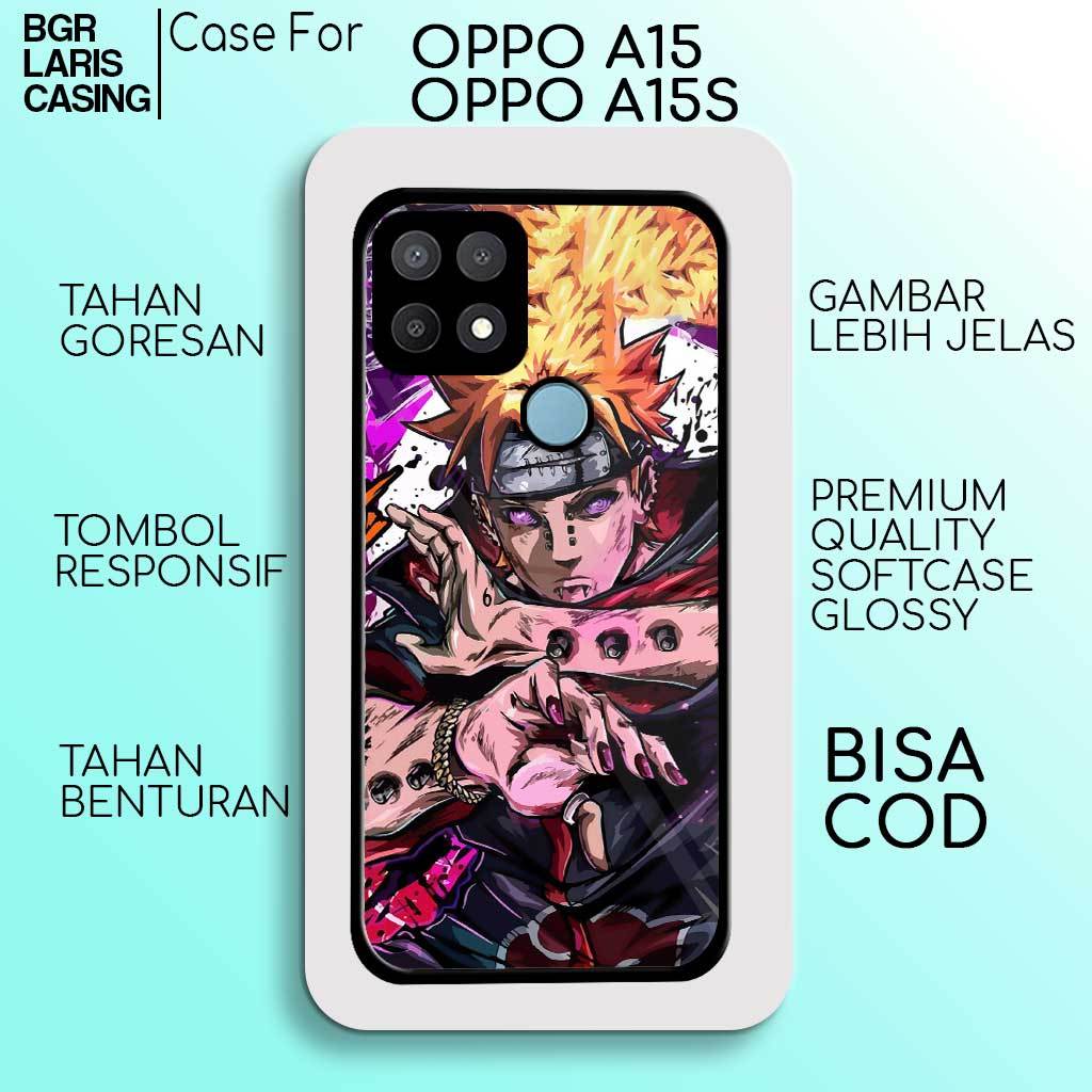 Case OPPO A15 - OPPO A15S - Softcase Premium Matte Hard Case - Case Hologram Glossy Motif NRT