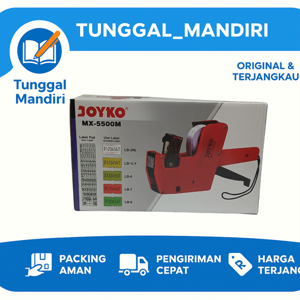 

Joyko MX-5500M Price Labeller 8 Digit Label