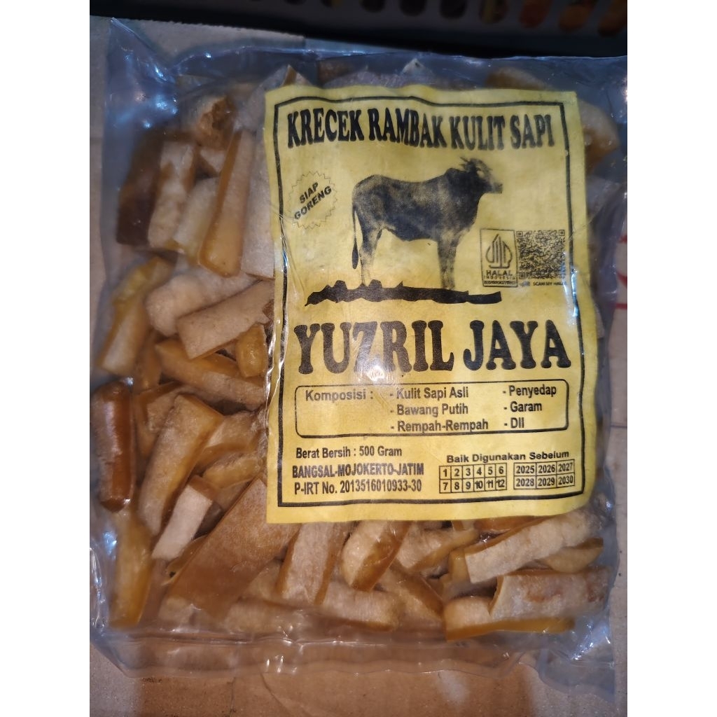 

KERECEK RAMBAK KULIT SAPI VARIAN STIK 250g