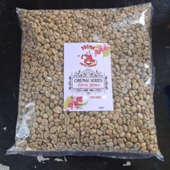 Biji Kopi Mentah Green Bean dan Roast Bean Liberika Natural Process Premium Asli Kuningan – Specialt