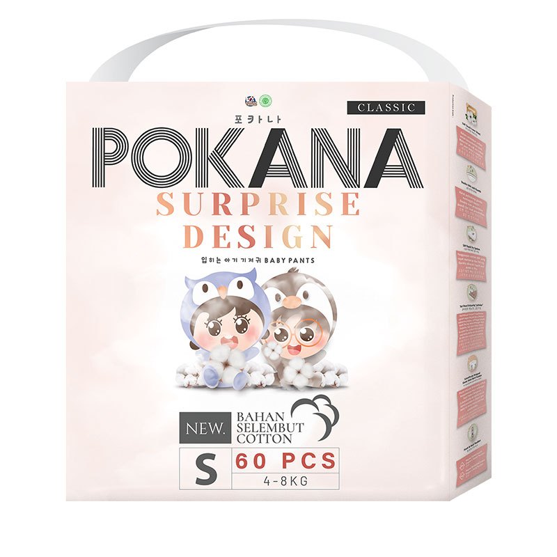 POKANA PANTS S 60