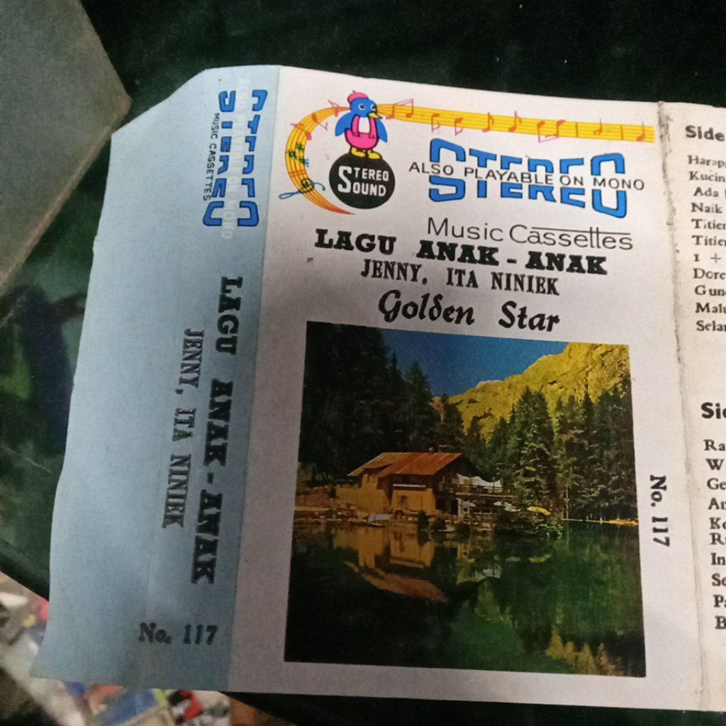 kaset pita JENNY ITA NINIEK AA012