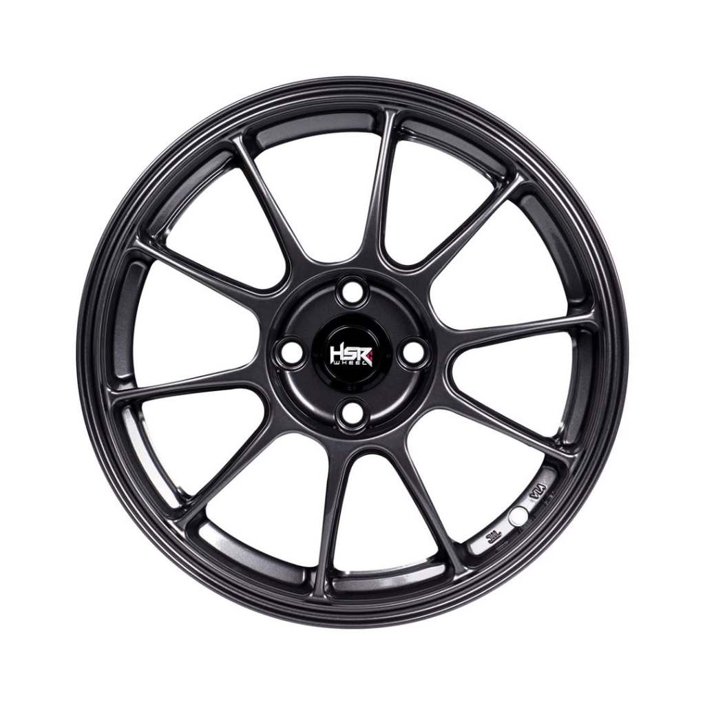 Hsr Wheel - Velg Hsr Zico R16 H4X100 Et42 Glossy Grey
