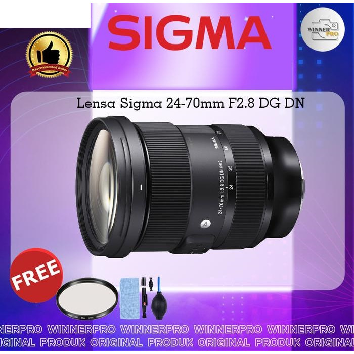 Lensa Sigma 24-70mm F2.8 DG DN - For Sony