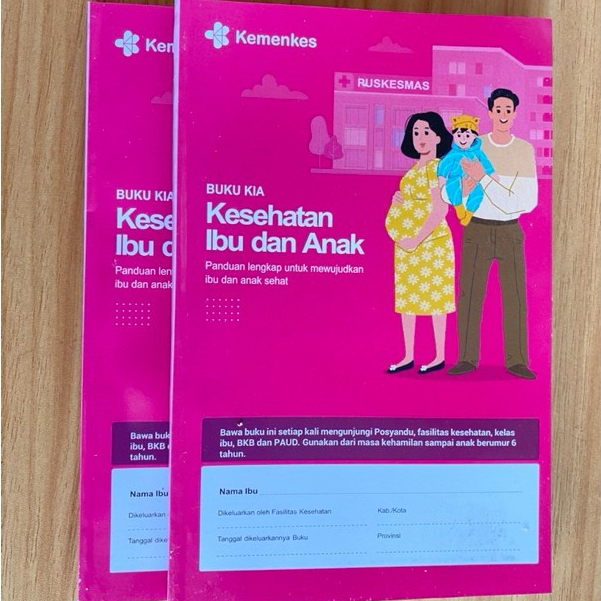 Buku Kesehatan Ibu Dan Anak 2025 / buku KIA edisi Terbaru / Buku Pink / Buku KIA Terupdate 25 Pcs