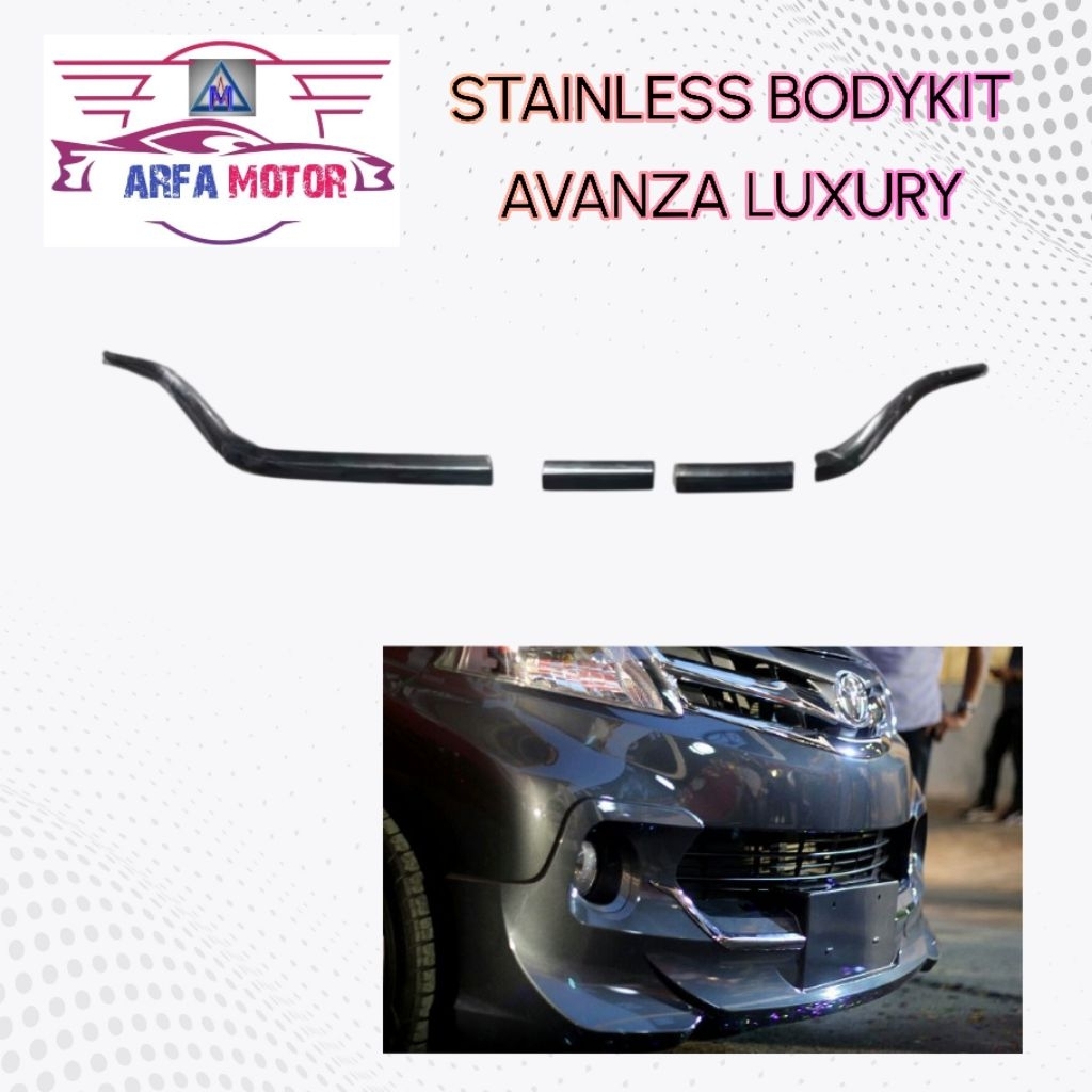 List Stainles Bodykit Avanza New Luxury Depan List Stainles Bodykit Depan Avanza Luxury