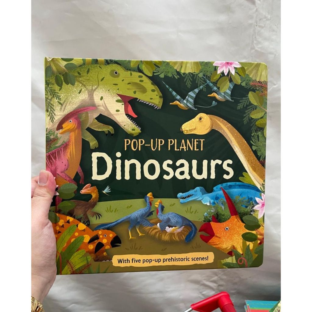 Pop-Up Planet Dinosaurs With Five Pop-Up Prehistoric Scenes