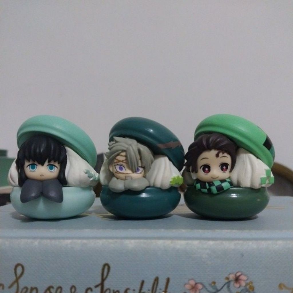 (UPDATED)Charamacaron Muichiro Tokito, Tanjiro, Sanemi Demon Slayer/Kimetsu No Yaiba