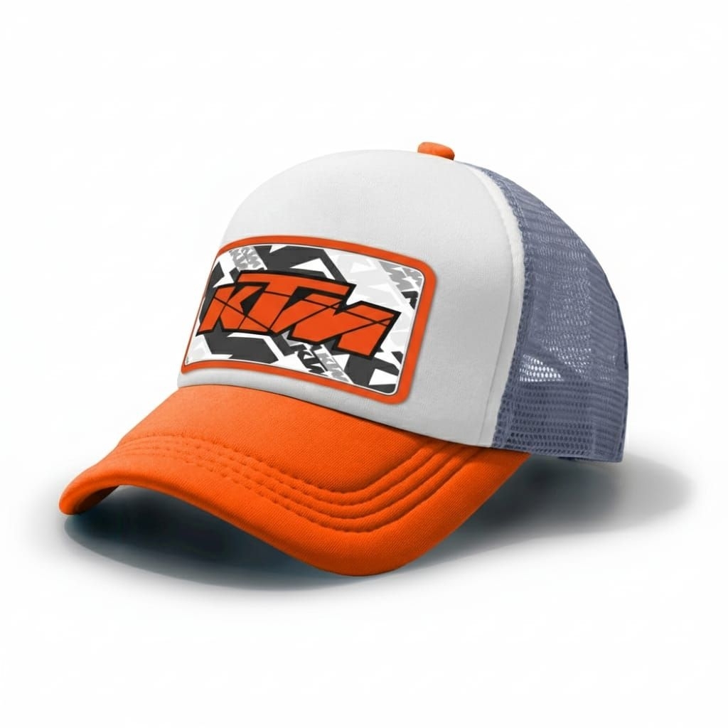 Topi Jaring KTM Racing Original Topi Jaring Pria Wanita Outdoor