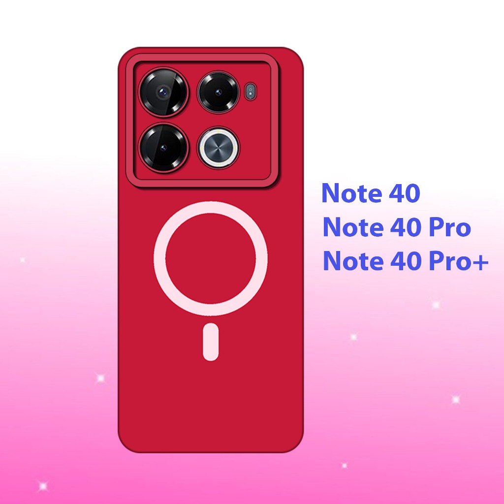 Softcase infinix Note 40 ,infinix Note 40S ,infinix Note 40 Pro ,infinix Note 40 Pro Plus -casing Hp