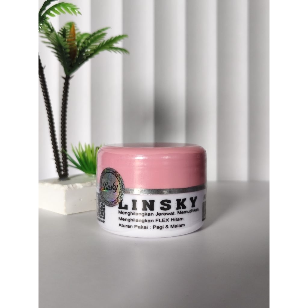 Linsky Cream Pink Original Termurah