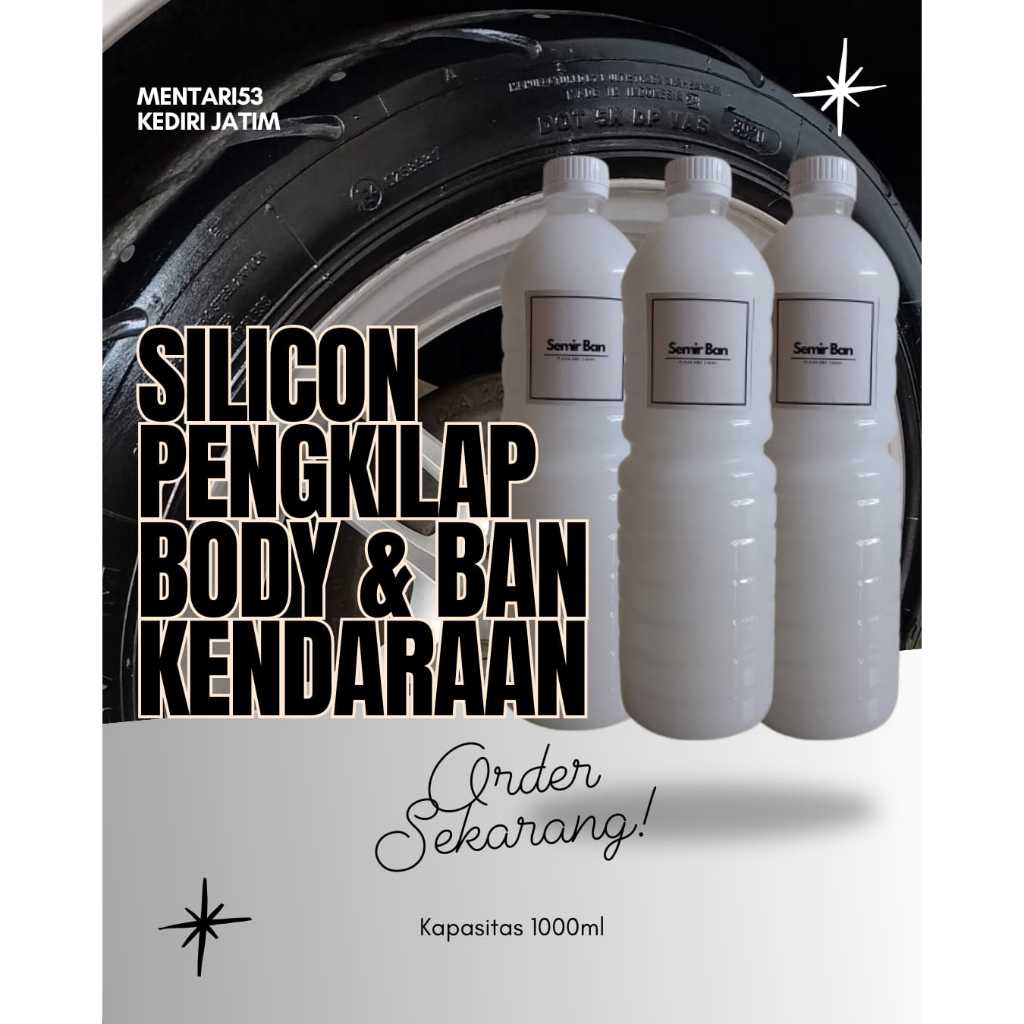 Semir Ban Silicon pengkilap motor mobil