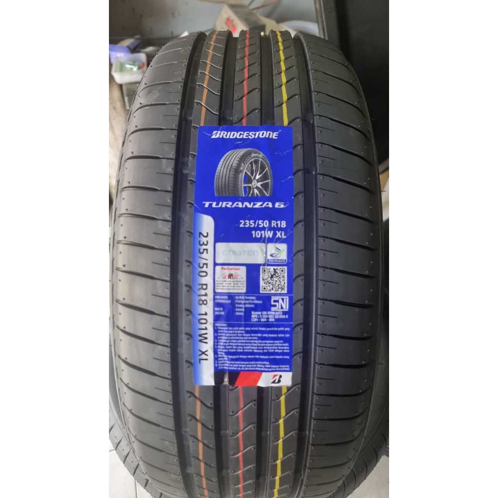 BAN MOBIL BRIGESTONE TURANZA 235 50 RING 18 INNOVA TERIOS RUSH