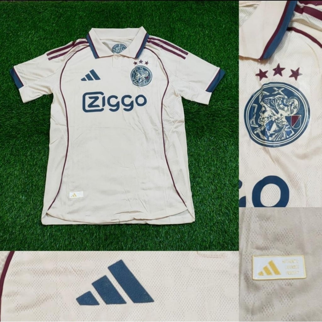 Jersey Kaos Baju Sepak Bola Ajax Amsterdam Home Away 3rd Third Climachill Player Issue Version Pi Ad